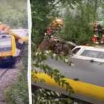 Жахлива аварія в Німеччині: потяг зійшов з рейок, десятки постраждалих