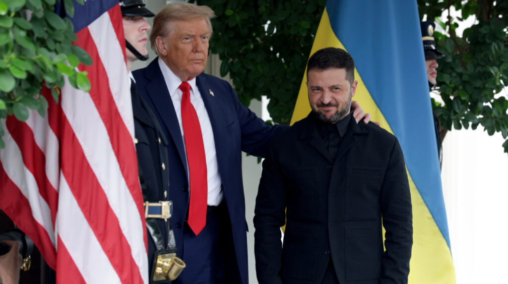 Володимир Зеленський і Дональд Трамп