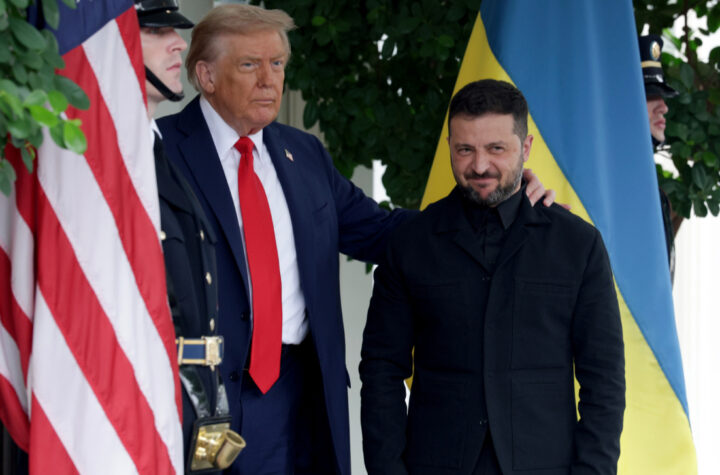 Володимир Зеленський і Дональд Трамп