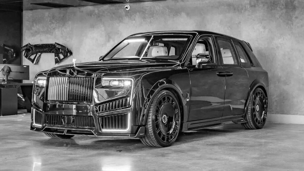 Mansory представила броньований Rolls-Royce Cullinan із захистом B4