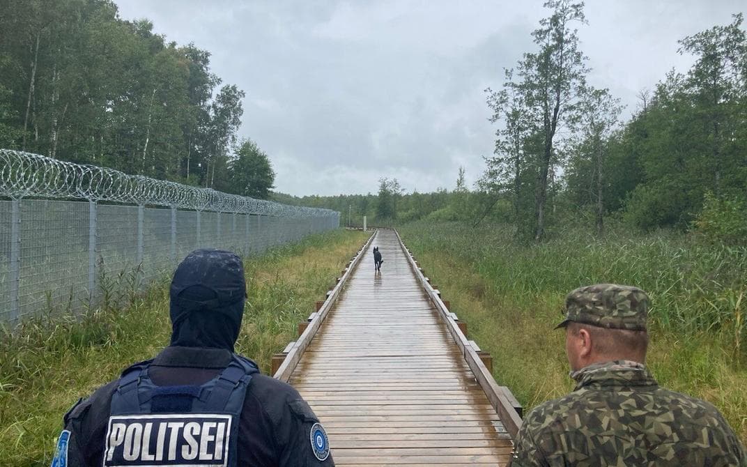 Естонія відправила нову команду для допомоги з охороною кордону Латвії