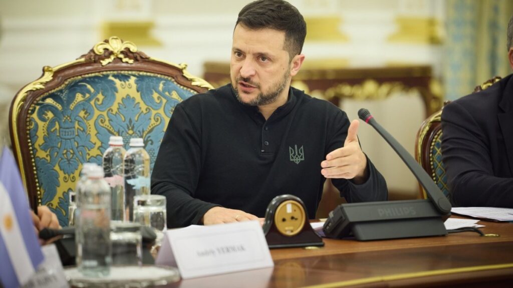 Зеленський обговорив з міністром фінансів Ізраїлю загрози від іранських технологій, зокрема реактивних шахедів
